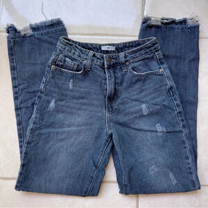 BP high rise cotton jeans